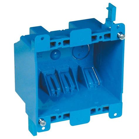 2 gang old work metal switch box|shallow switch boxes 2 gang.